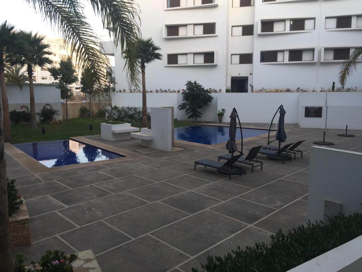 Luxury Apartment 100Sqm With Pool Near Beach Wifi Unlimited With Optical Fiber Agadir Exterior foto