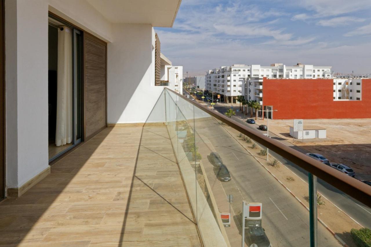 Luxury Apartment 100Sqm With Pool Near Beach Wifi Unlimited With Optical Fiber Agadir Exterior foto